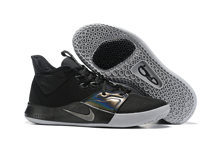 New Nike PG 3 Black Grey Shoes